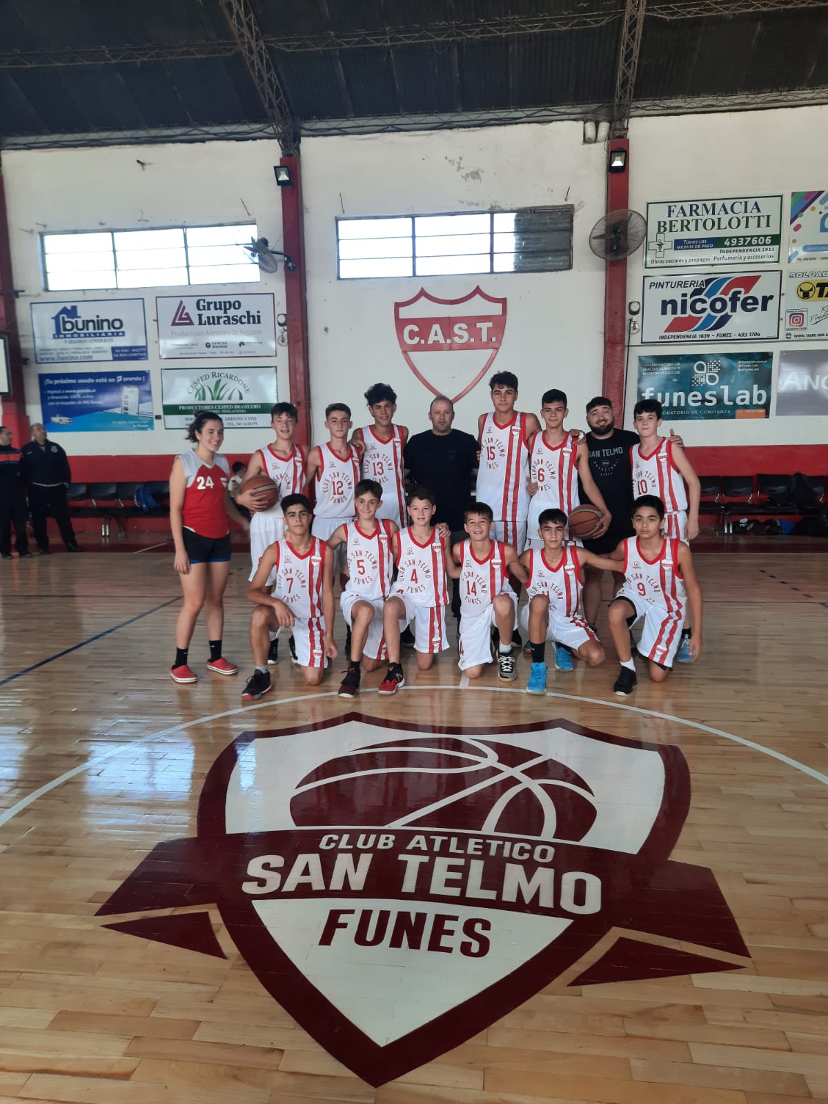 La Sub 15 de San Telmo representó a Funes en el cuadrangular final del Torneo Regional